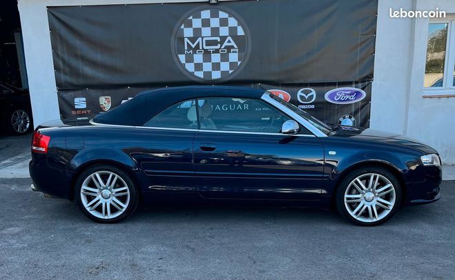 Audi S4 cabriolet 4.2 v8 Bleu de 2006