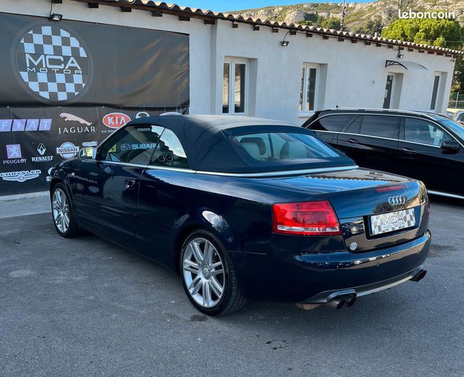 Audi S4 cabriolet 4.2 v8 Bleu de 2006
