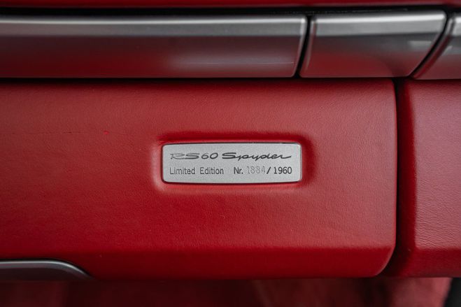 Porsche 718 spyder Boxster 987 60 Argent GT de 2009