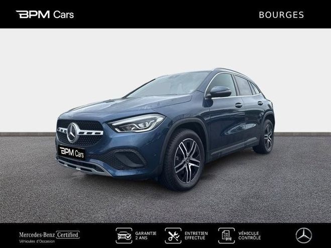 Mercedes Classe GLA 200 d 150ch Progressive Line 8G-DCT Bleu Denim Mtallis de 2021