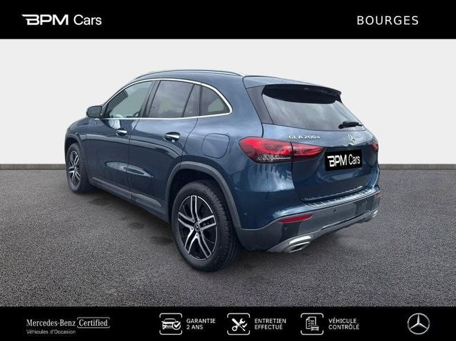 Mercedes Classe GLA 200 d 150ch Progressive Line 8G-DCT Bleu Denim Mtallis de 2021