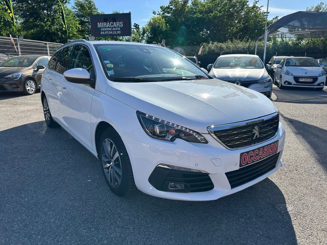 Peugeot 308 SW BlueHDi 130ch BVM6 Allure GPS BLANC de 2019