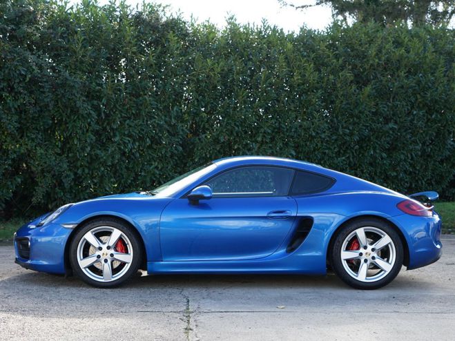 Porsche Cayman 981 Phase 2 3.4 S 325 PDK - Premire Mai Bleu Mtallis de 2016