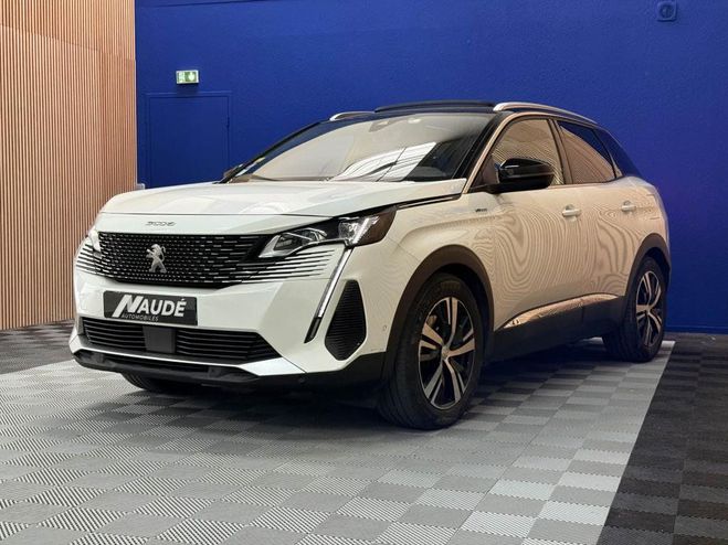 Peugeot 3008 Hybrid 225 CH e-EAT8 GT Pack BLANC de 2021