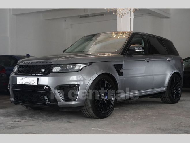 Land rover Range Rover Sport 5.0 V8 SUPERCHARGED SVR AUTO Gris de 2016