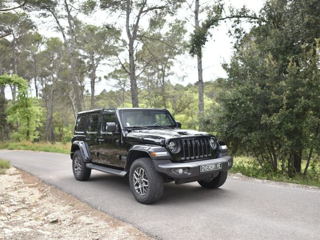 Jeep Wrangler 4xE Unlimited First Edition Hybride Noir (Black PX8) de 2021