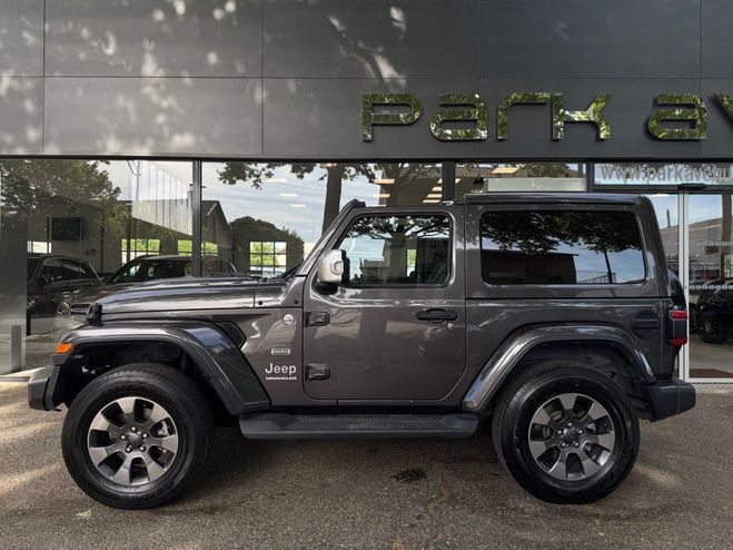 Jeep Wrangler UNLIMITED 2.2 MULTIJET 200CH OVERLAND CO Gris de 2019
