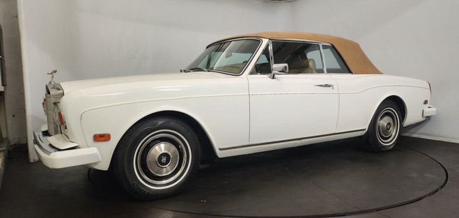 Rolls royce Corniche cabriolet Blanc de 1981