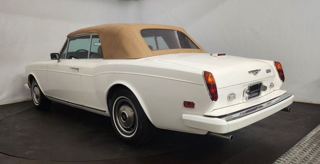 Rolls royce Corniche cabriolet Blanc de 1981