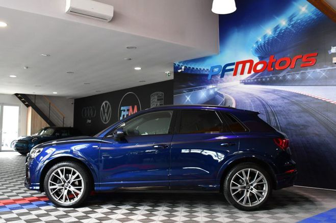 Audi Q3 S-Line 35 TDI 150 S-Tronic GPS Virtual H Bleu de 2022