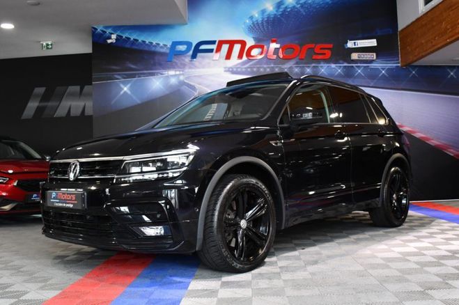 Volkswagen Tiguan R-Line Carat Exclusive 2.0 TDI 190 DSG 4 Noir de 2019