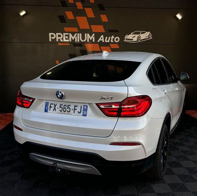 BMW X4 xDrive20dA 190ch M Sport Bote Auto 8 Ra Blanc Nacr de 2015