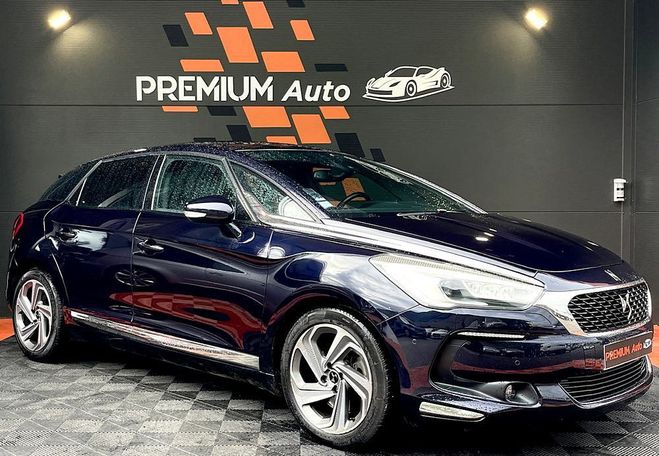 Citroen DS 5 2.0 BLUE HDI 180Cv Sport Chic Bote au Bleu Fonc Laqu de 2016