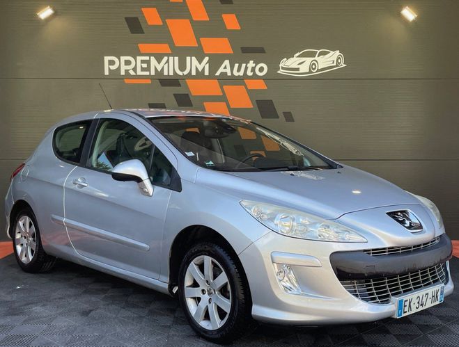 Peugeot 308 1.6i 120 Cv Climatisation Cuir Chauffant Gris Mtallis de 2008