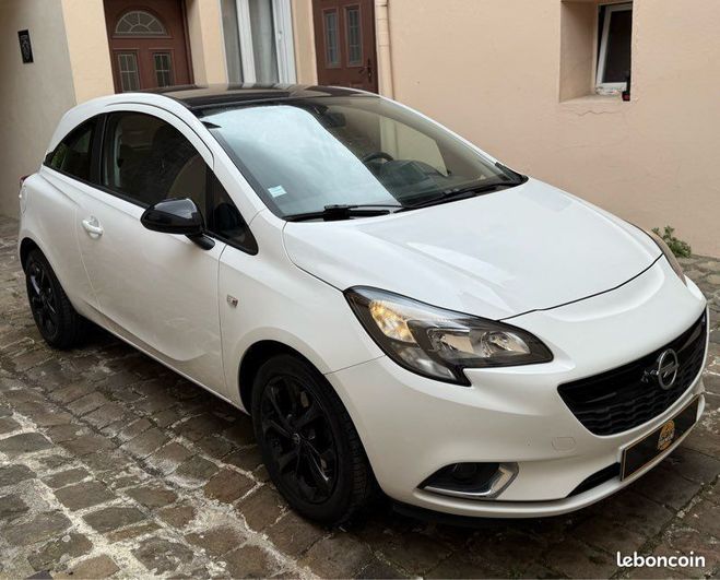 Opel Corsa 1.4L essence 100cv dition Blanc de 2017