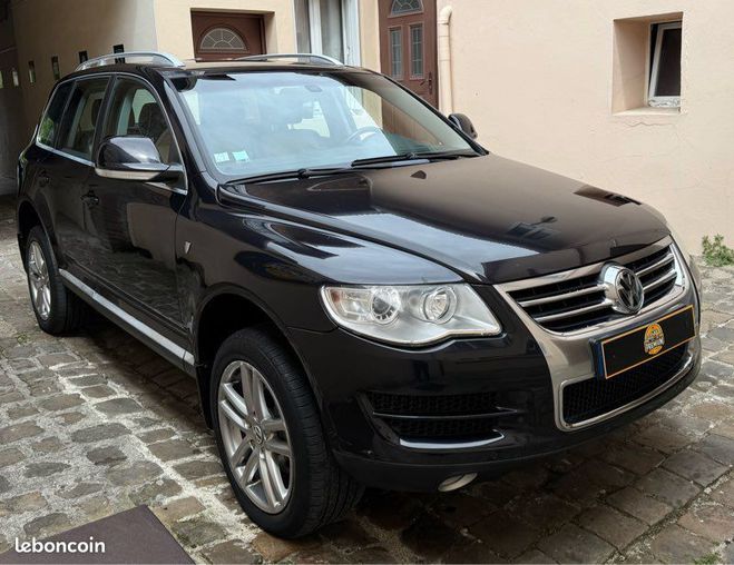 Volkswagen Touareg 3L Tdi 240cv bva pack Individual 4x4 SUV Noir de 2008