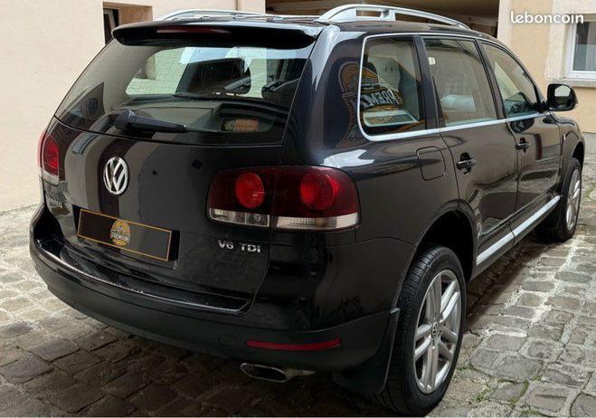 Volkswagen Touareg 3L Tdi 240cv bva pack Individual 4x4 SUV Noir de 2008