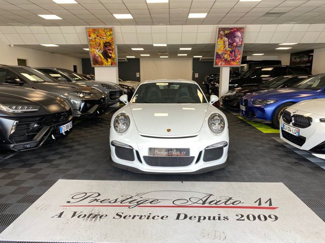 Porsche 911 991 GT3 3.8 476 CV PDK CHRONO PSE Blanc de 2016