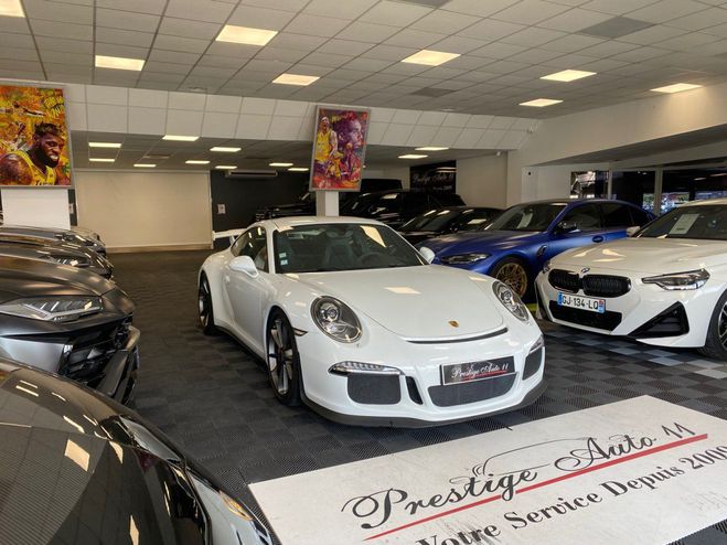 Porsche 911 991 GT3 3.8 476 CV PDK CHRONO PSE Blanc de 2016