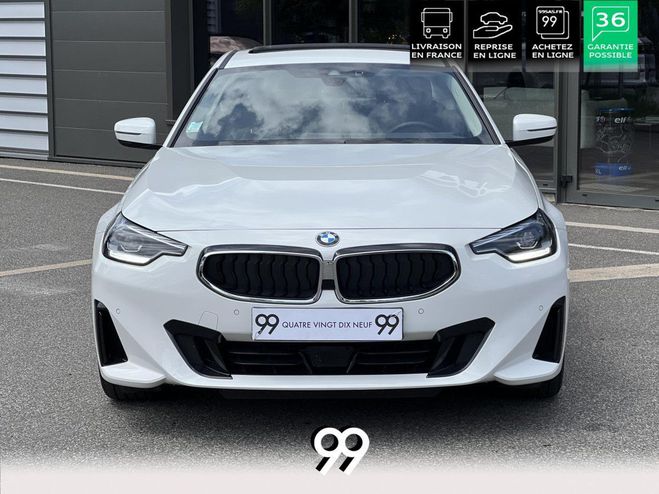 BMW Serie 2 218i Coup BVA PANO CURVED COCKPIT LOA L BLANC (300 - ALPINWEISS UNIE) de 2022