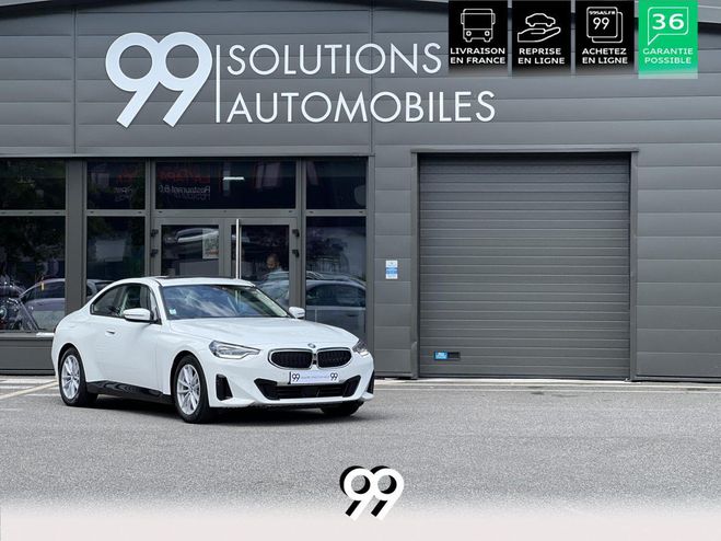 BMW Serie 2 218i Coup BVA PANO CURVED COCKPIT LOA L BLANC (300 - ALPINWEISS UNIE) de 2022