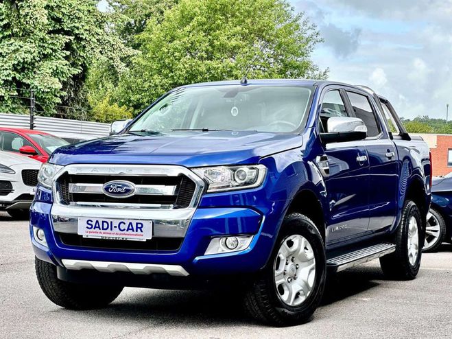 Ford Ranger 2.2 TDCi 160cv 4x4 Limited DOUBLE CABINE Bleu Mtallis de 