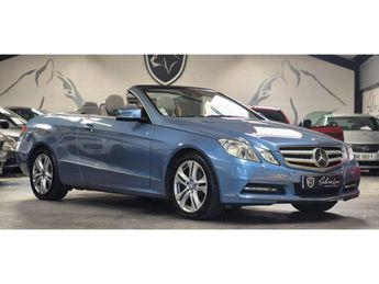  Voir détails -Mercedes Classe E Cabriolet 350 BlueEfficiency - BVA 7G-Tr à Saint-Laurent-du-Var (06)