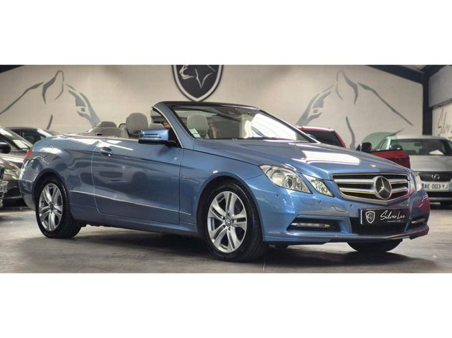 Mercedes Classe E Cabriolet 350 BlueEfficiency - BVA 7G-Tr BLEU FONCE de 2011