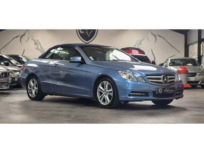 Mercedes Classe E Cabriolet 350 BlueEfficiency - BVA 7G-Tr BLEU FONCE de 2011