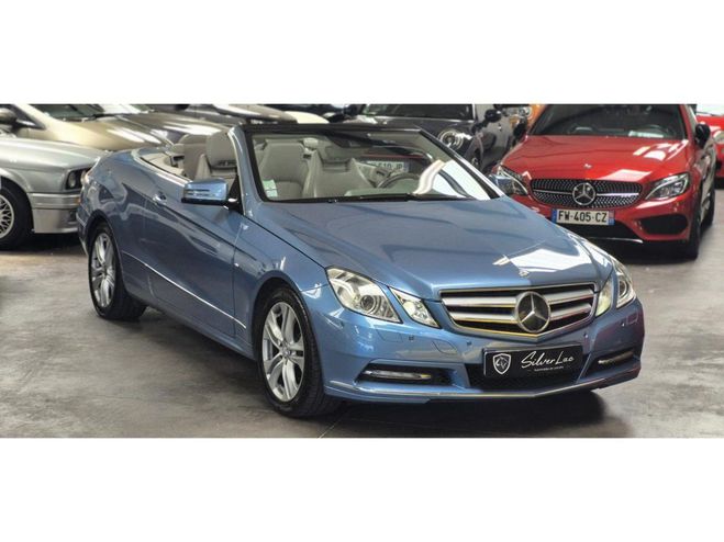 Mercedes Classe E Cabriolet 350 BlueEfficiency - BVA 7G-Tr BLEU FONCE de 2011