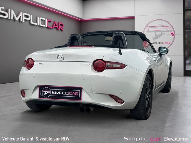 Mazda MX5 5 MX5 IV ST 1.5 SKYACTIV-G 131 DYNAMIQUE Blanc de 2017
