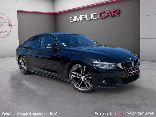 BMW Serie 4 418d M sport -GPS-CAMERA DE RECUL-INTERI Noir de 2018