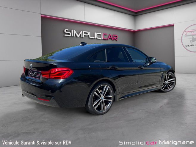 BMW Serie 4 418d M sport -GPS-CAMERA DE RECUL-INTERI Noir de 2018
