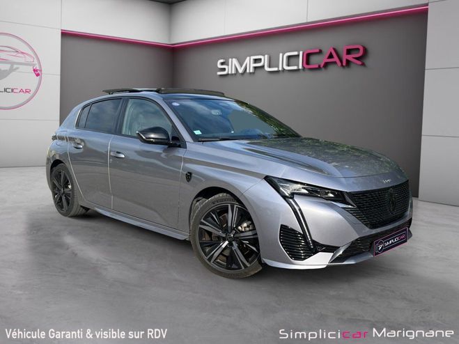 Peugeot 308 PHEV 225 e-EAT8 GT Pack-TOIT OUVRANT-CAR Gris de 2022
