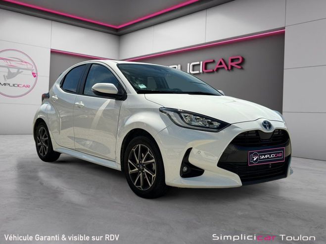Toyota Yaris HYBRIDE MY22 116h Design GARANTIE 12 MOI Blanc de 2023
