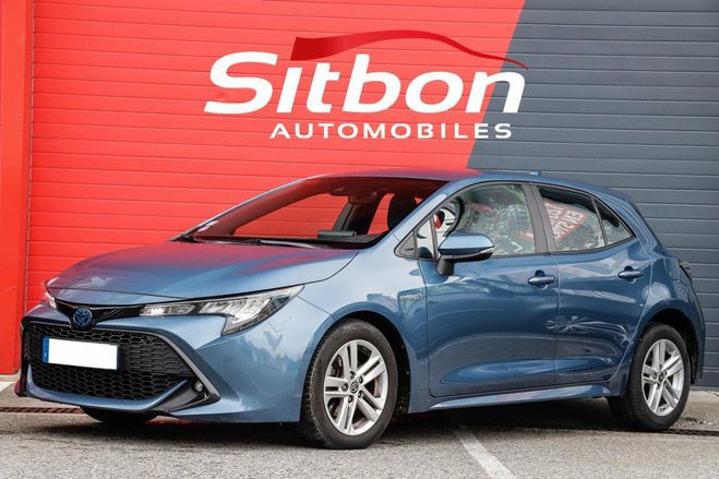 Toyota Corolla Hybride 122h CVT Dynamic Business CAMERA Bleu de 2020