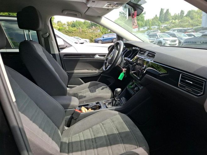 Volkswagen Touran 2.0 TDI 115 DSG 7 Carat GPS SIEGES CHAUF Noir de 2020