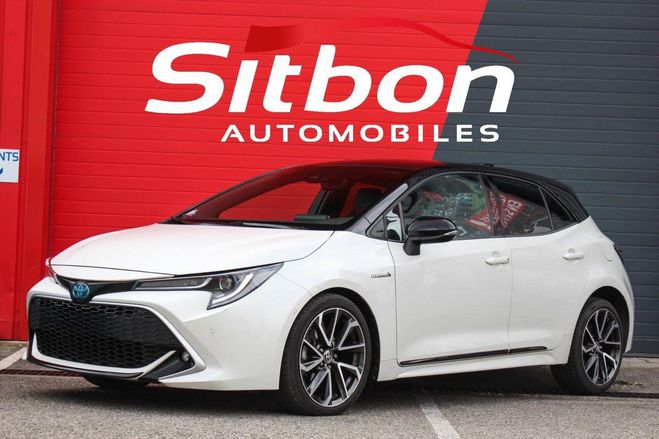 Toyota Corolla Hybride 122h CVT Collection BITON CAMERA BLANC de 2021