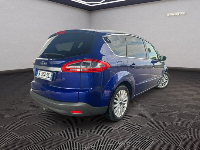 Ford S Max 2.0 TDCI 163 Titanium Powershift 7 Place Bleu de 2014