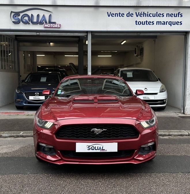 Ford Mustang Fastback VI 2.3 EcoBoost 317ch BVA6 ROUGE de 2016
