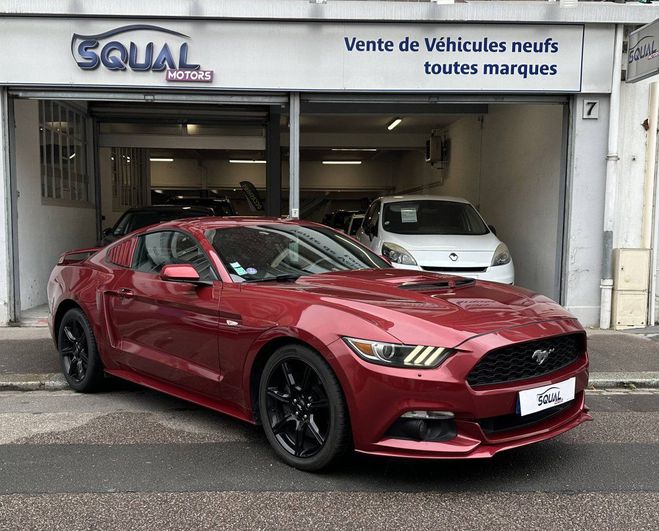 Ford Mustang Fastback VI 2.3 EcoBoost 317ch BVA6 ROUGE de 2016