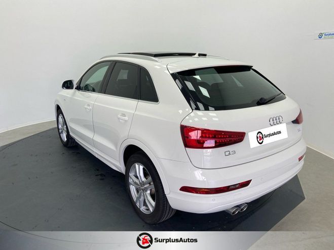 Audi Q3 2.0 TDI 150 ULTRA S Line Blanc de 2016