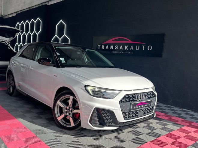 Audi A1 Sportback S Line 200 ch 40 TFSI S Tronic Blanc de 2019
