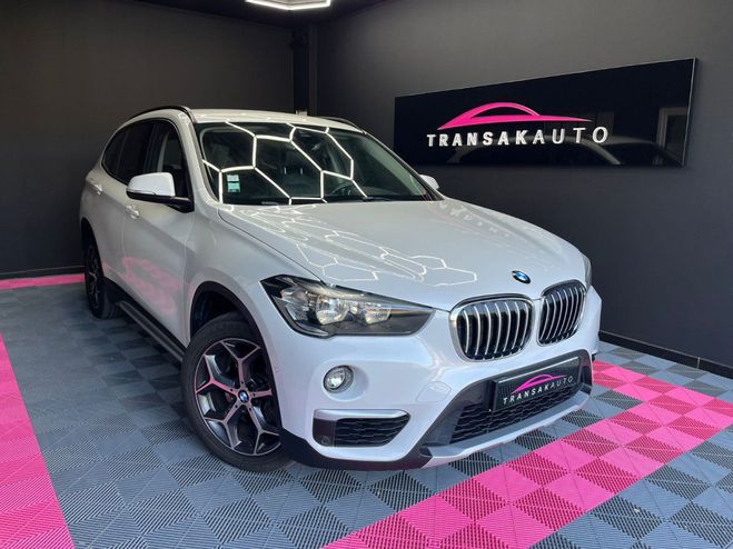 BMW X1 F48 xDrive 18d 150ch BVA8 Lounge SUIVI C Blanc de 2016