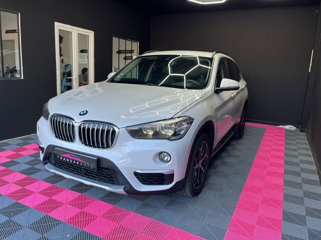 BMW X1 F48 xDrive 18d 150ch BVA8 Lounge SUIVI C Blanc de 2016