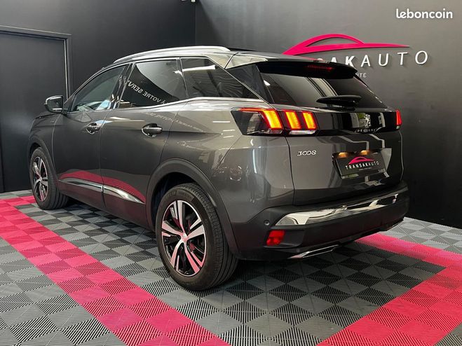 Peugeot 3008 130ch SS BVM6 GT Line TOIT OUVRANT SUIVI Gris de 2020