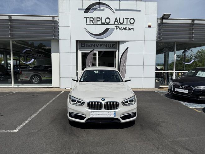 BMW Serie 1 118d xDrive BERLINE F20 UrbanChic GPS    BLANC de 2016