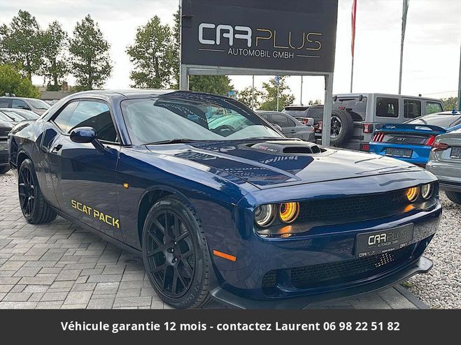 Dodge Challenger srt shaker 491 hp 6.4l v8 tout compris h Bleu de 2016