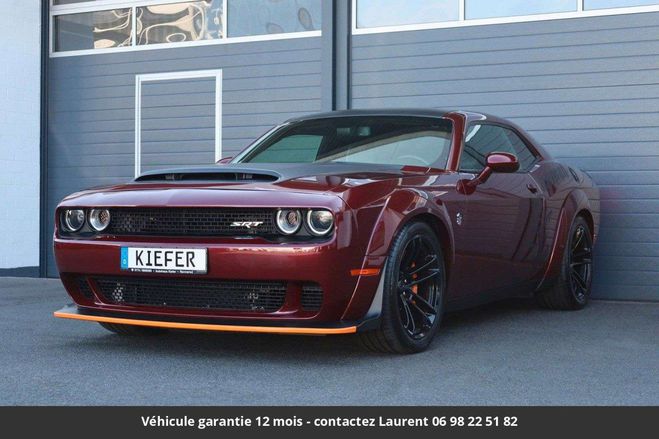 Dodge Challenger srt demon 6.4 v8 hors homologation 4500e Rouge de 2020