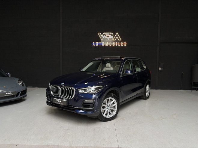 BMW X5 (4) xDrive45e 394ch Lounge BVA8 Hybride Bleu de 2020